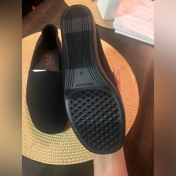 AEROSOLES black flat slip on shoes 7.5 - Picture 5 of 12